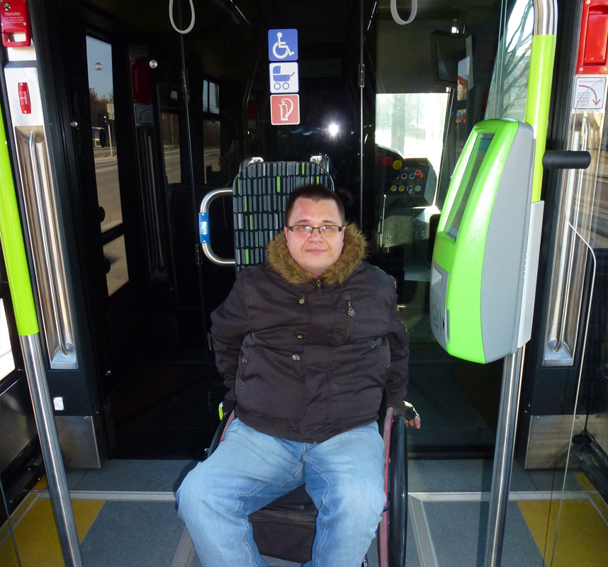 tramwaje w Olsztynie miejsce dla niepełnosprawnych
