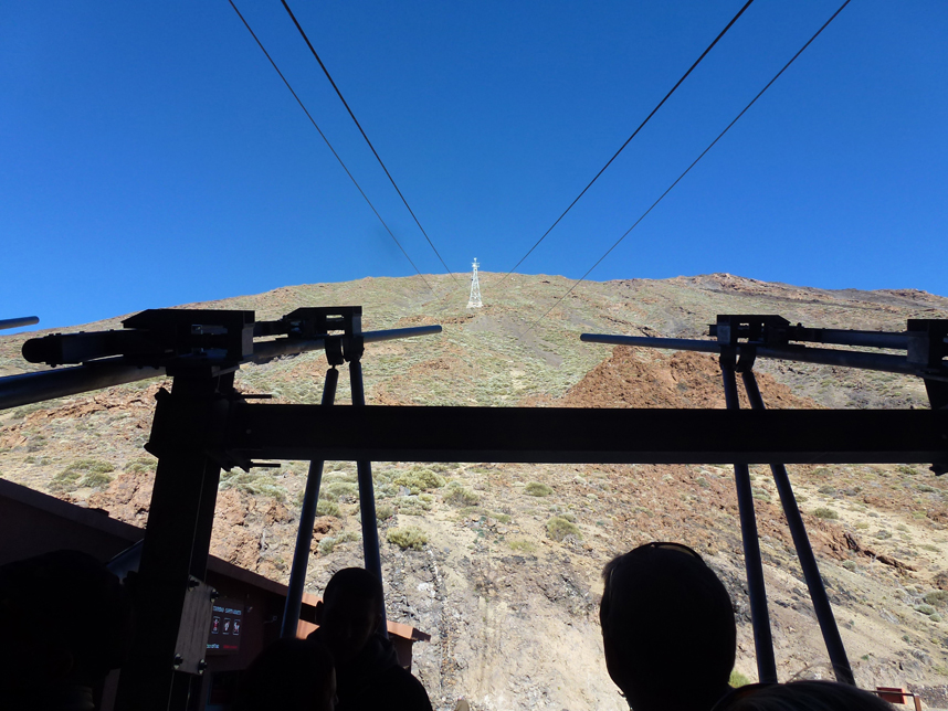 wjazd kolejką na wulkan Pico del Teide