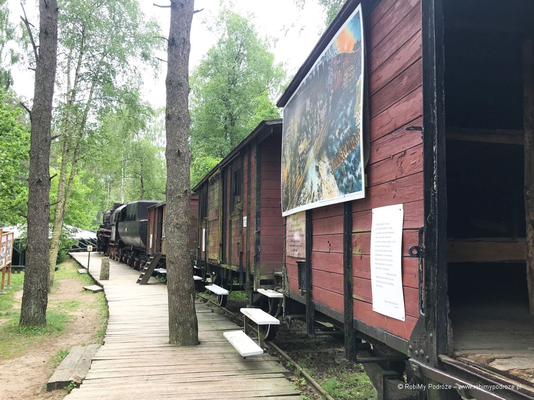pociąg Sybiraków - atrakcje Szymbarka